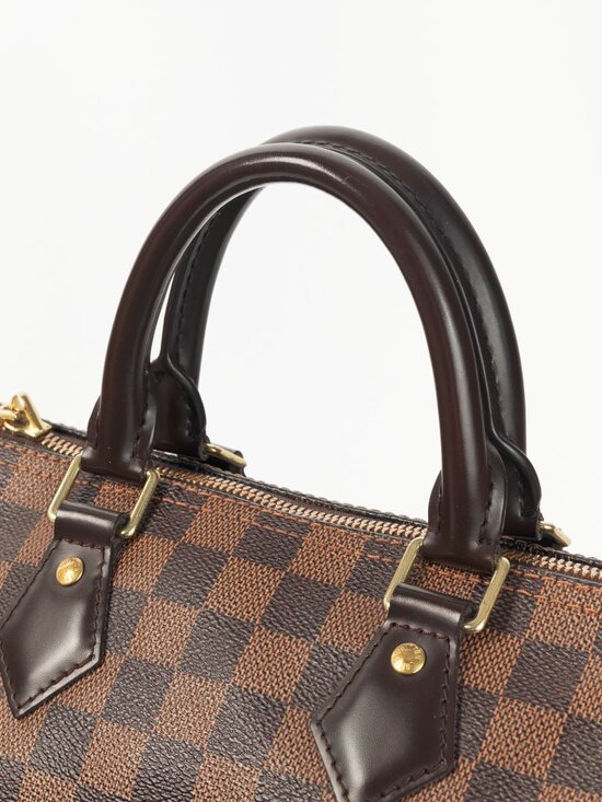 Louis Vuitton Speedy Bandouliere NM 25 Damier Ebene Canvas Handbag - Picture 8 of 13